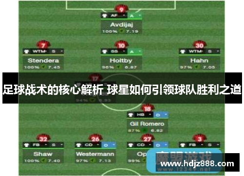 足球战术的核心解析 球星如何引领球队胜利之道